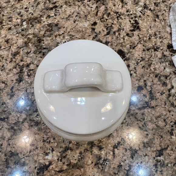 Rae Dunn “Eat.” Ceramic Canister 7” Kitchen Jar Artisan Collection by Magenta - Picture 4 of 9